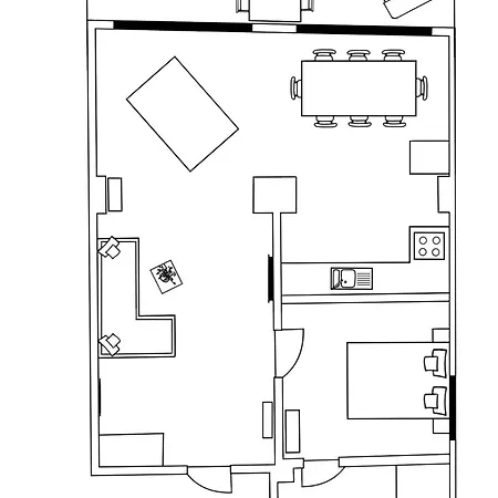 Apartment Innenstadt-oase Im Kapitaensviertel Flensburg
